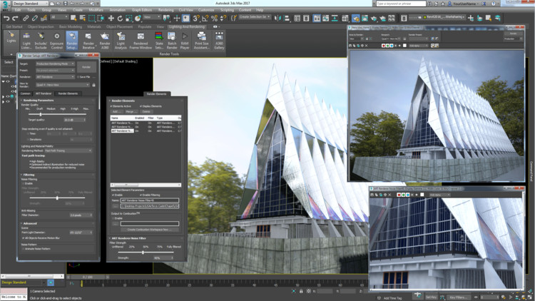 formation 3DS max architecture